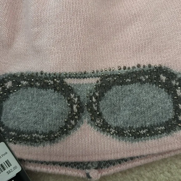 Sparkle goggles knitted ski hat - Picture 3 of 4